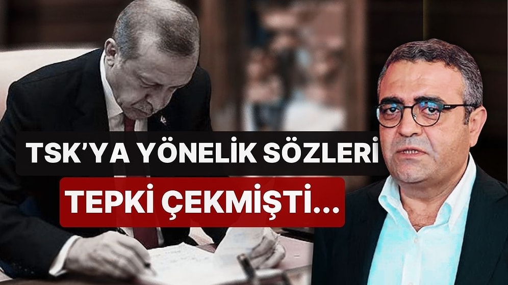 TSK'ya Yönelik Sözleri Tepki Çekmişti: Tanrıkulu Hakkında Hazırlanan Fezleke Cumhurbaşkanlığı'na Gönderildi