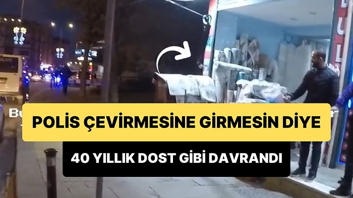 Polisler Çevirmesin Diye Tanımadığı Motosikletliye 40 Yıllık Dost Muamelesi Yapan Esnafın Viral Olan Anları