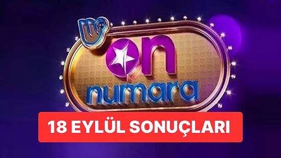 18 Eylül On Numara Sonuçları ve Kazandıran Numaralar: 18 Eylül On Numara Sonuç Sorgulama Sayfası