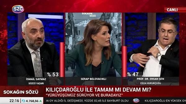 Gazeteci İsmail Saymaz ile Ersan Şen'in yer aldığı 'Sokağın Sözü' adlı programda Saymaz'ın karşısında farklı konuklar bulunacak.