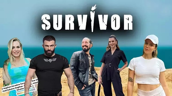 MasterChef Türkiye final yaptıktan sonra 2024 sezonuna merhaba diyecek olan Survivor'ın kadrosu ise büyük bir merak konusu oldu.