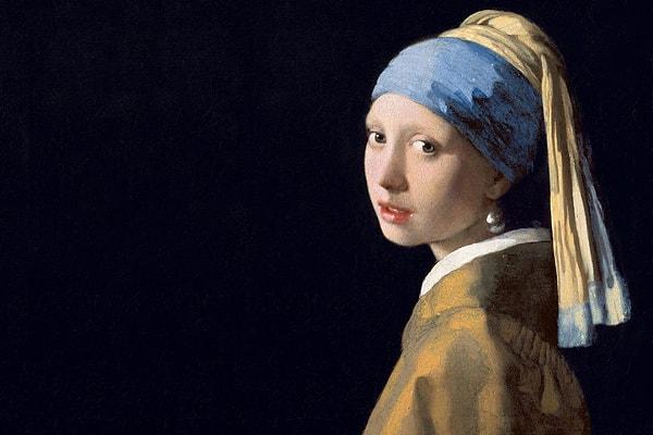 6. Johannes Vermeer'in 1665 yılında yaptığı, popülerliği hiçbir zaman bitmeyen 'İnci Küpeli Kız' eserindeki kız kim? Sanat tarihçileri uzun zamandır kızın kimliği üzerinde tartışıyor.