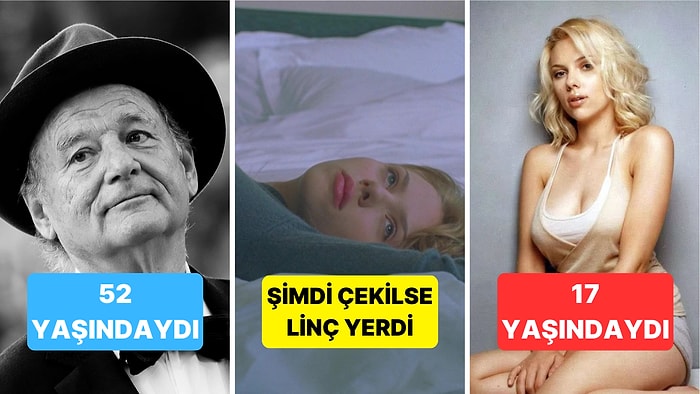 "Lost in Translation" Filminde Bill Murray ve Scarlett Johansson Arasındaki Yaş Farkı Tartışma Konusu Oldu!