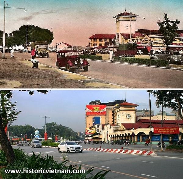 7. Halles Centrales, Vietnam (1930'lar ve bugün)