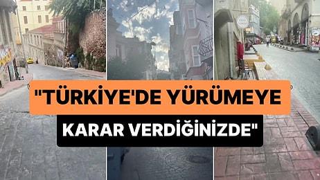 Turistin, 'Türkiye'de Yürümeye Karar Verdiğinizde' Diyerek Yaptığı Paylaşım Viral Oldu