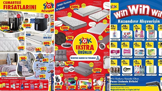 ŞOK'a Airfryer Geliyor! 23 Eylül 2023 ŞOK Aktüel Ürünler Kataloğu