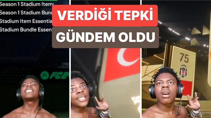 IShow Speed'in 'Bismillah' Diyerek Yaptığı İlk Kutu Açılışında 'Mert Günok' Çıkmasına Verdiği Tepki Güldürdü