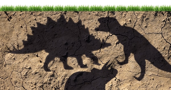 Petrolün fosilleşmiş dinozorlardan oluştuğu söyleniyor. Ancak bu bilgi ne kadar yaygın olsa da doğru değil. Petrol, antik dinozorların çürümüş vücutlarından meydana gelmiyor.