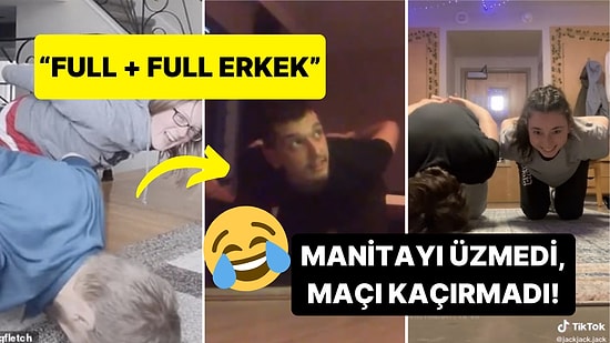 Maçı İzleyebilmek İçin Fizik Kurallarını Çiğneyen Kişinin Viral Olan Anları