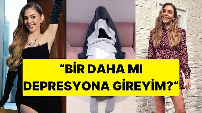 Depresyon Battaniyesini Paylaşan Berfu Yenenler Kendisine Gelen Yoruma Verdiği Cevapla Güldürdü!