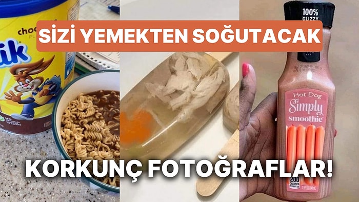 Görünce İştahınızı Kaçırıp Yemek Yemeye Tövbe Ettirecek Dünyanın En Enteresan ve Korkunç Yemek Fotoğrafları!