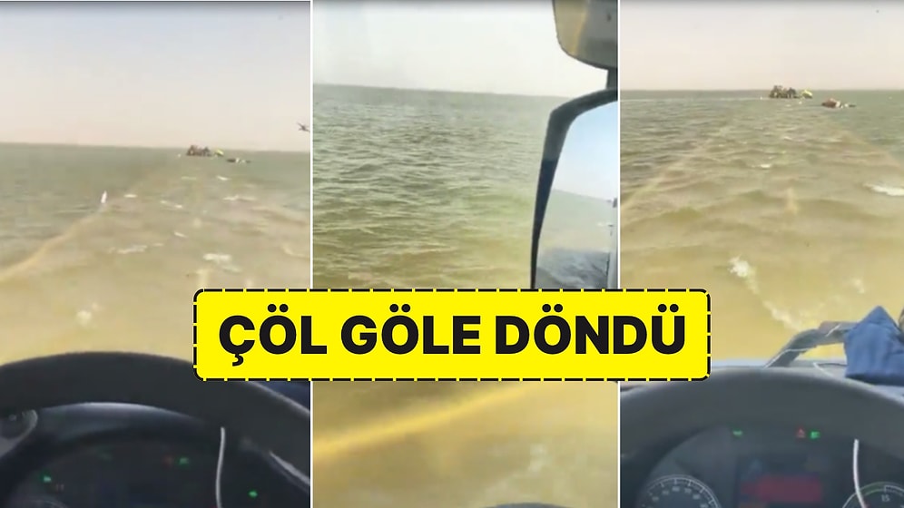 Libya'yı Vuran Akdeniz Kasırgası Sonrasında Çöllerde Göl Oluştu