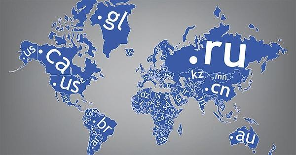 Dünya'da uluslararası internete erişimi bulunan her ülke, kendileri için kullanılan internet sitelerini belirtmek adına "İnternet Ülke Alan Kodu" isimli iki harflik bir uzantıya sahip.