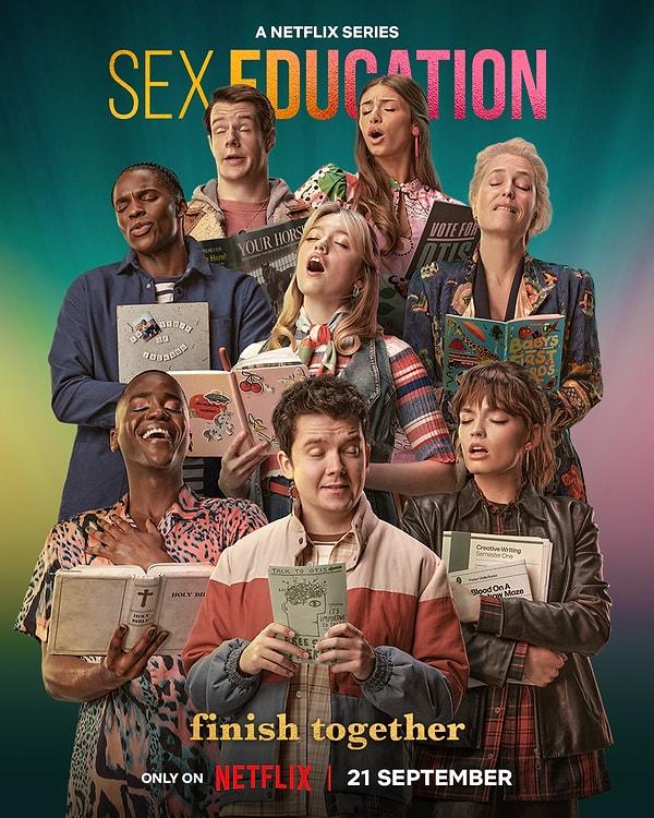2019 yılında gösterime giren Netflix’in BAFTA ödüllü komedi draması “Sex Education”, 4. sezonuyla ekranlara veda ediyor.