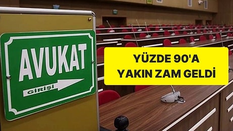 Avukatlık Ücretlerine Dev Zam: 1 Saatlik Danışma 2 bin 300 Lira Oldu