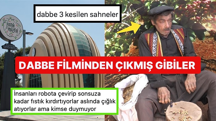 Müze Değil Sanki Korku Evi! Fıstık Müzesi'ndeki Heykellerin Garip Hareketleri Goygoycuların Diline Düştü