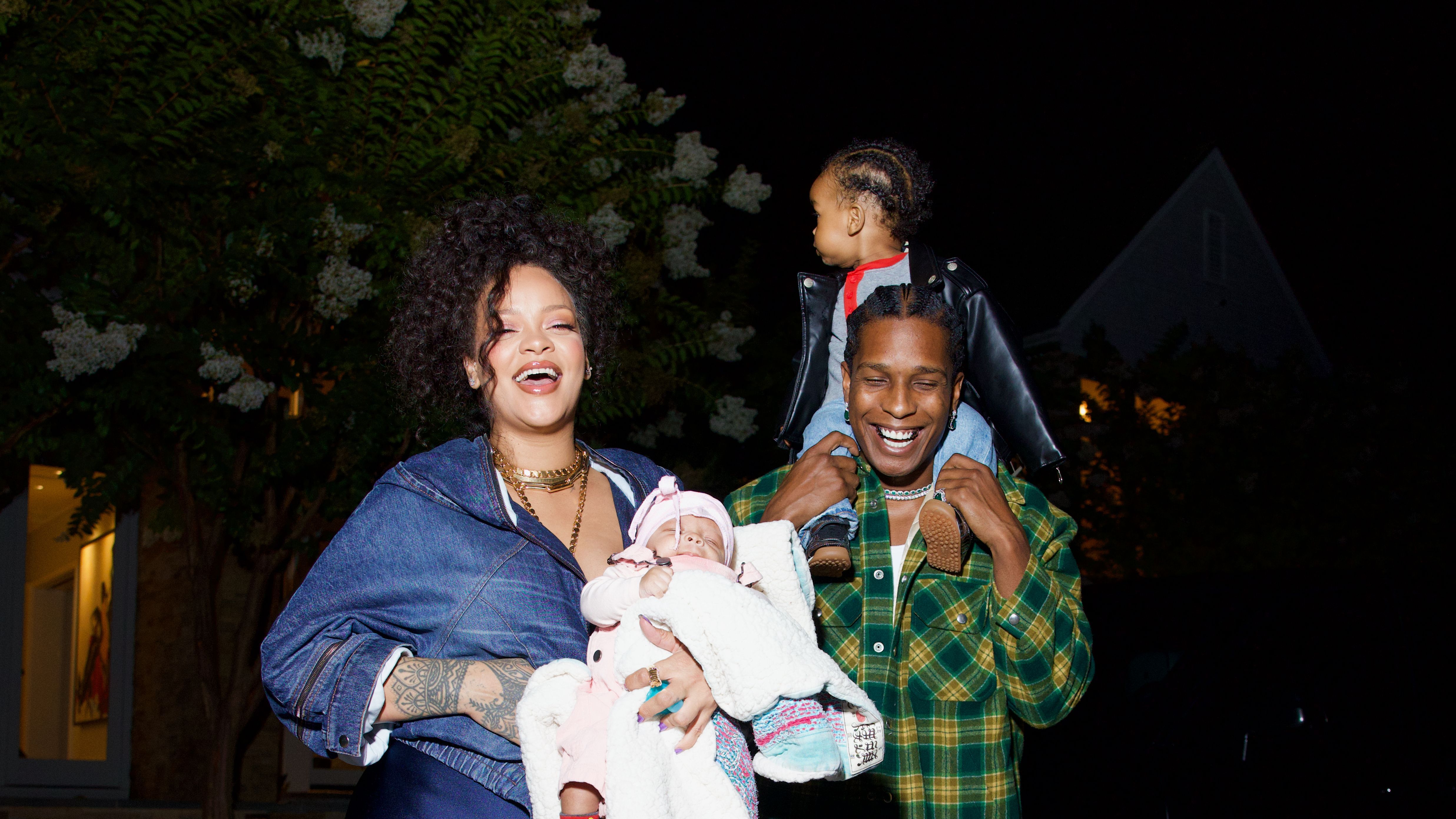 Rihanna and A$AP Rocky Share First Photos of Baby Son Riot Rose