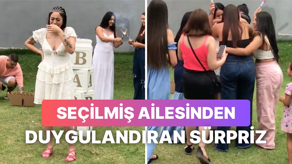 Hamileyken Terk Edilen Kadına Arkadaşlarının Yaptığı Cinsiyet Partisi Burnunuzun Direğini Sızlatacak