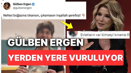 Atatürk'e Saygısızlığıyla Gündeme Gelen Çocuğa Beddua Okuyan Gülben Ergen'e Tepki Yağıyor
