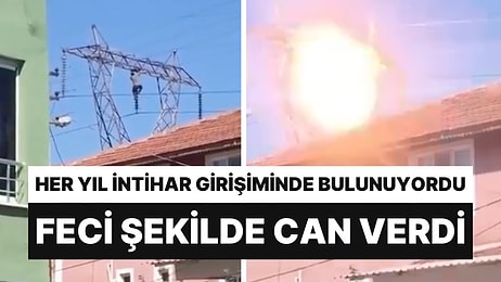 Her Yıl İntihar Girişiminde Bulunuyordu: Karabük'te Bir Adam Çıktığı Elektrik Direğinde Feci Şekilde Can Verdi