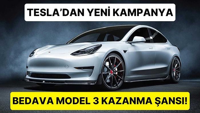Eşi Benzeri Olmayan Çekiliş: Tesla, Arkadaşını Tesla Araç Almaya İkna Eden Bir Kişiye Model 3 Hediye Edilecek!