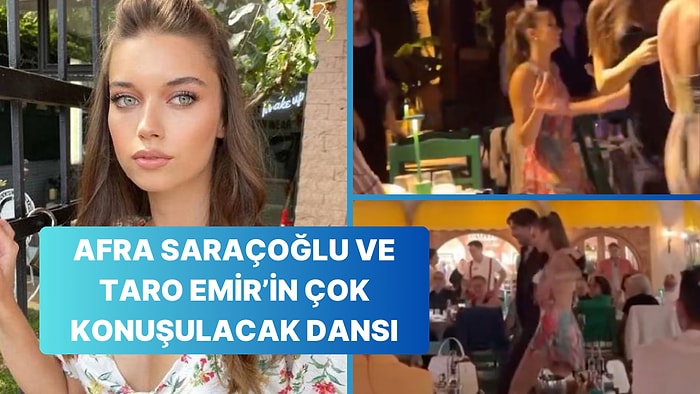 Yalı Çapkını Dizi Ekibinin Eğlencesinde Afra Saraçoğlu'nun Dansı Olay Oldu!