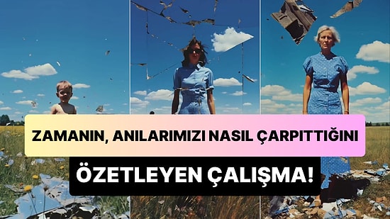 Hafıza Kaybı Yaşayan Büyükannesinin Küçüklükten Beri Çekilen Fotoğraflarından Muhteşem Bir Çalışma Yapan Adam