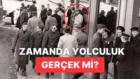 İkinci Dünya Savaşı'ndan Paylaşılan Fotoğrafta Cep Telefonuyla Konuşan Adamın Görüntüleri Gündem Oldu