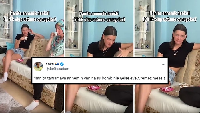 Sevgilisinin Annesi ile Tanışmaya Şortla Giden Kadın İçin 'Eve Giremez' Diyen Kullanıcı Tepki Çekti