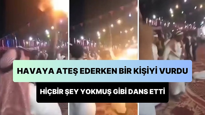 Havaya Ateş Ederek Dans Eden Adam Bir Kişiyi Kafasından Vurdu: Hiçbir Şey Olmamış Gibi Dans Etmeye Devam Etti