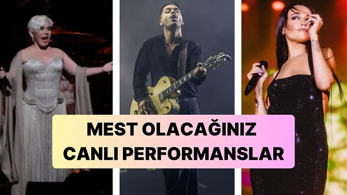 Dinledikten Sonra "Keşke O Konserde Ben de Olsaydım" Diyeceğiniz 20 Nefis Performans