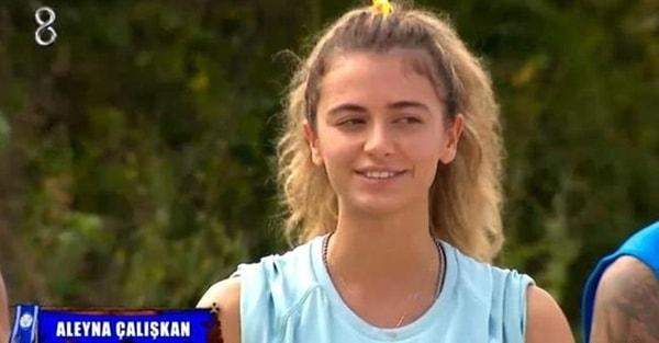 Survivor Türkiye 2021'e yedek kadrodan gönüllüler takımına giren Aleyna Çalışkan, yarışmada finale en çok yaklaşan isimlerden biri olmuştu.