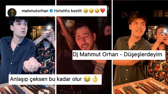 Berk Keklik'in Ünü DJ Mahmut Orhan'ın Sahne Performansını Kullanarak Yaptığı Video Viral Oldu