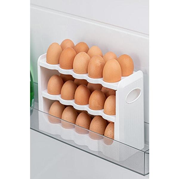 3. Dolap içi 30 Bölmeli Yumurta Kutusu