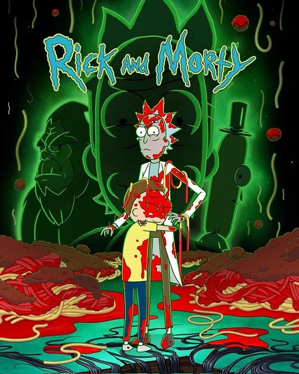 Rick and Morty'nin 7.  sezonundan yeni bir afiş yayımlandı.