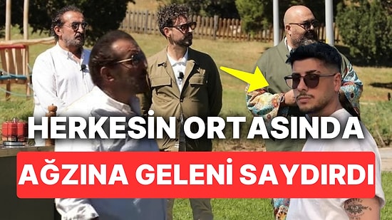 Mehmet Şef Çekimin Ortasında Yemek Yapan Barış'a Açtı Ağzını Yumdu Gözünü