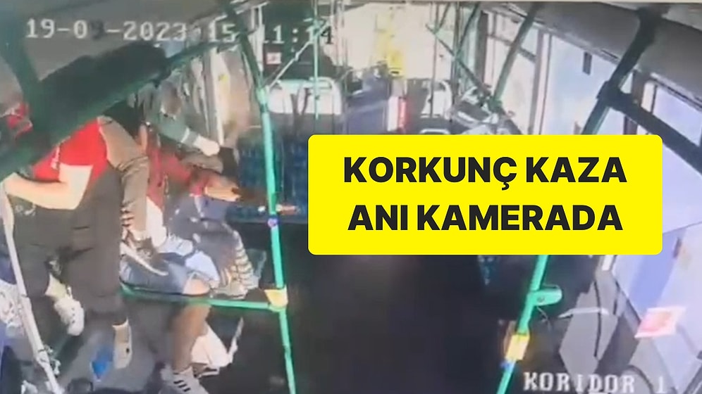 Korkunç Kaza Anı Kamerada: İETT Otobüsü Rampayı Çıkamadı