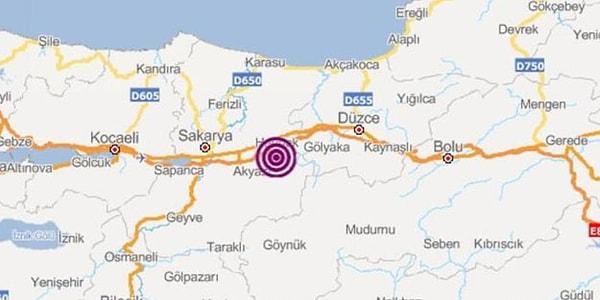 Ercan’a göre, Sakarya’da en az fazla 7.2 büyüklüğünde deprem medyana gelebilir.