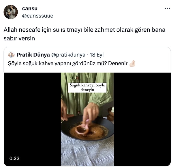 Seninki de abartı bu da.