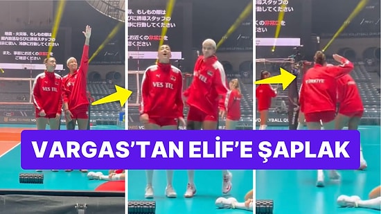 Vargas'ın Elif'in Poposuna Şaplak Attığı Anlar İzleyenleri Gülme Krizine Soktu