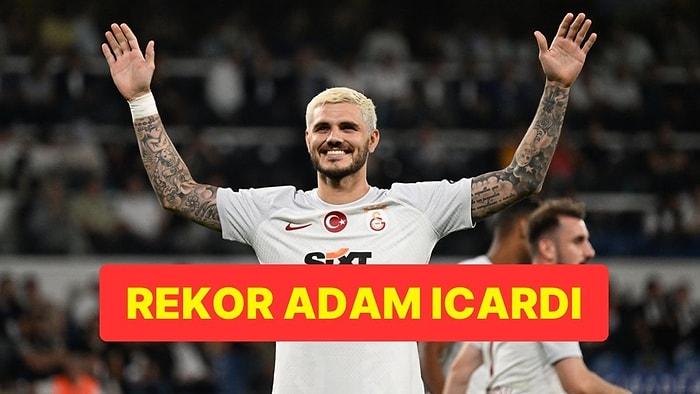 Mauro Icardi Rekor Kırdı, Galatasaray 3 Puanı 2 Golle Aldı