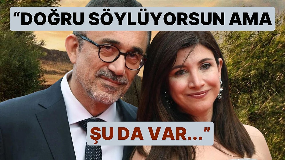 Nuri Bilge Ceylan ile Eşi Ebru Ceylan Arasındaki Tatlı Atışma Gülümsetti!