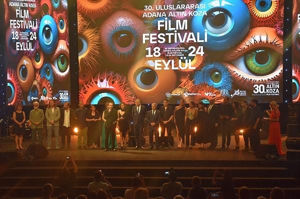 Bu sene 30'uncusu düzenlenen Uluslararası Adana Altın Koza Film Festivali, Çukurova Üniversitesi Kongre Merkezi'nde gerçekleştirildi.