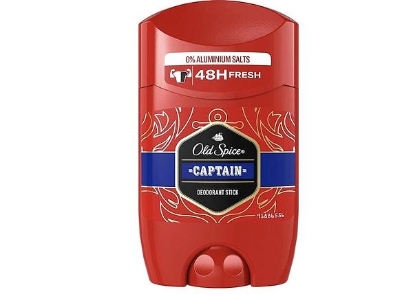 1. Old Spice Captain Erkek İçin Stick Deodorant, 50 ml.