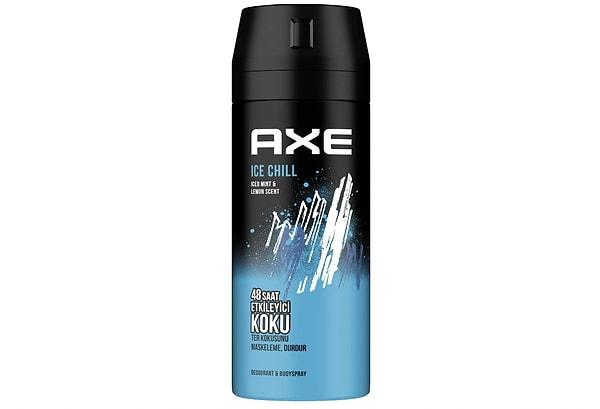 5. Axe Erkek Deodorant & Bodyspray Ice Chill 48 Saat Etkileyici Koku (150 ml).