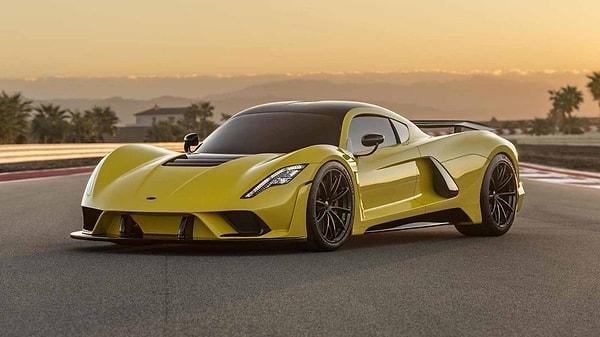 8. "Venom F5" hangi otomobil üreticisi tarafından üretilen, dünyanın en hızlı yol otomobili olarak kabul edilen bir modeldir?