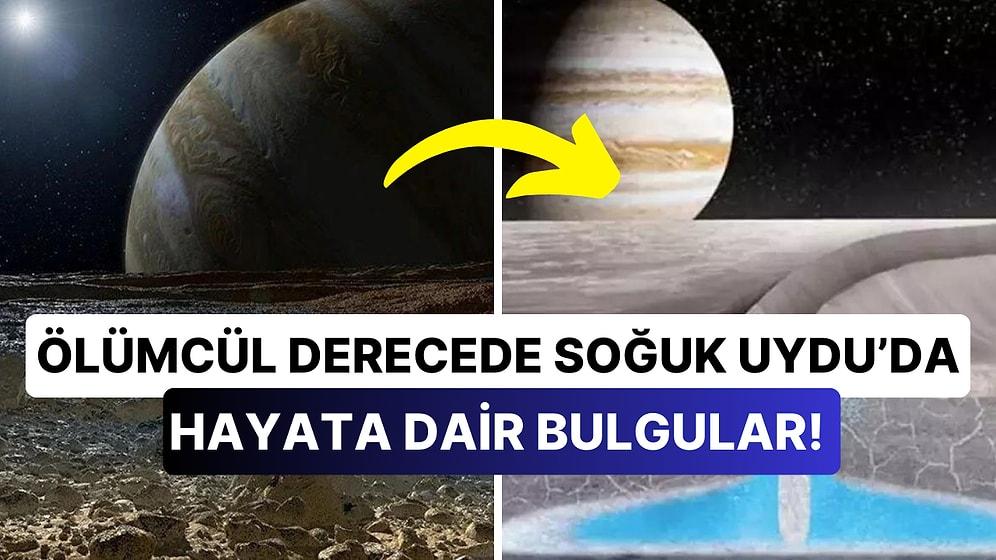 NASA'dan Sevindirici Haber: Jüpiter'in Buzlu Uydusu Europa'da Yaşamın Ayak İzleri Keşfedildi!