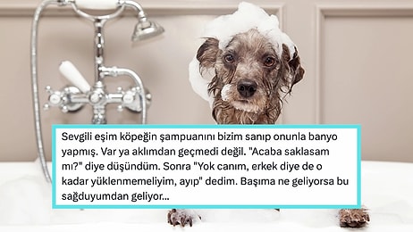 Eşinin, Köpek Şampuanıyla Duş Aldığını Söyleyen Kadına Anlatılan Benzer Anılar Herkesi Güldürdü!