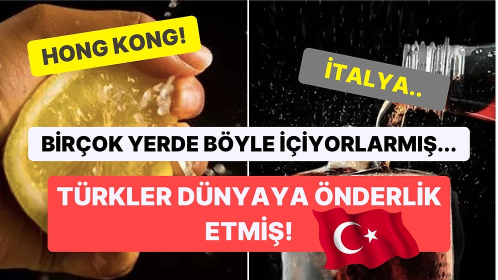 Daha Önce Denemediyseniz Dünyada Viral Olan Kola-Limon Akımı İçenleri Hayrete Düşürdü!