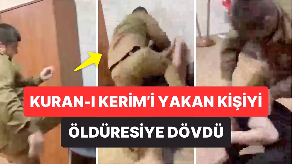 'Gurur Duyuyorum': Çeçen Lider Ramazan Kadirov'un Oğlu Kur'an Yakan Kişiyi Öldüresiye Dövdü